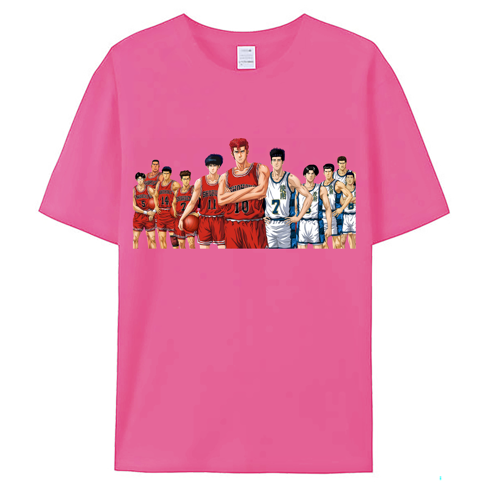 （画像用） SLAM DUNK／スラムダンク レディースカジュアルプリントTシャツ（綿100％）